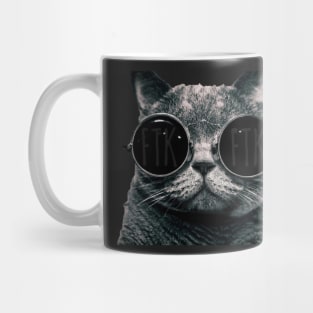 Cat FTK Sunglasses Mug